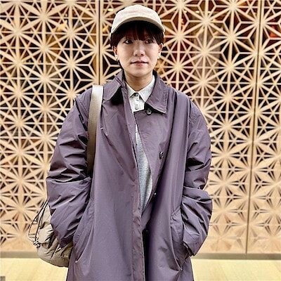 MUJILabo ダウンライナー付き撥水ステンカラーコート婦人S黒 婦人 ダウンライナー付き撥水ステンカラーコート | 無印良品